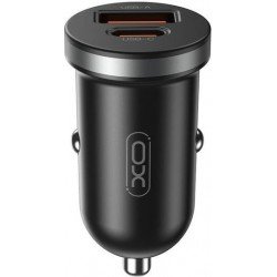 Car Phone Charger USB A & Type-C 30W PD+QC 3.0 Φορτιστής Κινητών Αυτοκινήτου XO-CC56 Car Phone Charger USB A & Type-C 30W PD+QC 3.0 Φορτιστής Κινητών Αυτοκινήτου XO-CC56