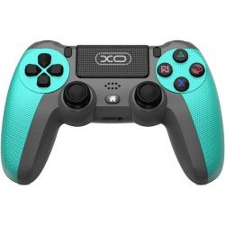 Joypad Double Motor 4 Vibration Wireless & Wired Controller Light Blue XO-GP6 Χειριστήριο PS4 Joypad Double Motor 4 Vibration Wireless & Wired Controller Light Blue XO-GP6 Χειριστήριο PS4