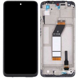Οθόνη Xiaomi Redmi 10 2022 OEM LCD & Touch & Frame Black