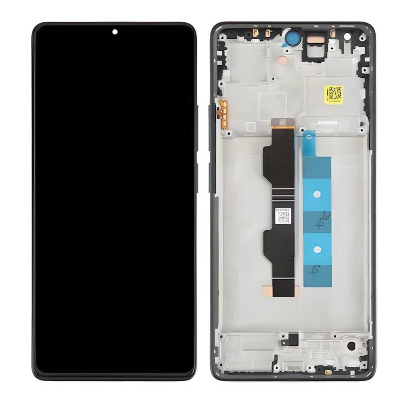 Οθόνη Xiaomi Redmi Note 13 Pro 4G/Poco M6 Pro 4G LCD & Touch & Frame Black