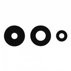 Γνήσιο Γυαλί Πίσω Κάμερας Xiaomi Redmi Note 13 Pro Plus 5G Original Back Camera Lens Black