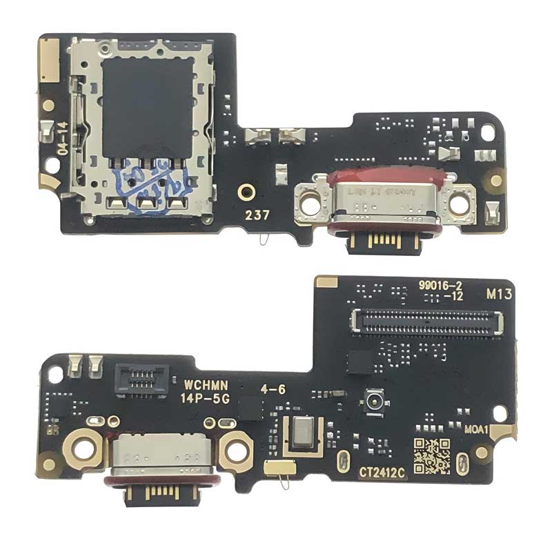 Πλακέτα Φόρτισης Xiaomi Redmi Note 14 Pro 5G Charging Board