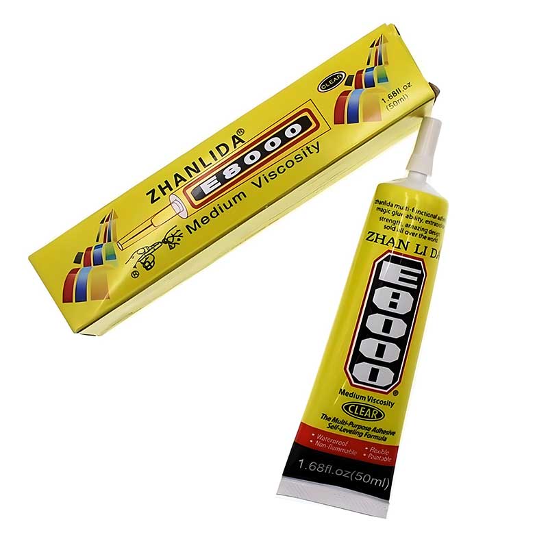 Κόλλα Οθόνης Διαφανής ZHANLIDA E8000 Glue Clear 50ml Tube LCD