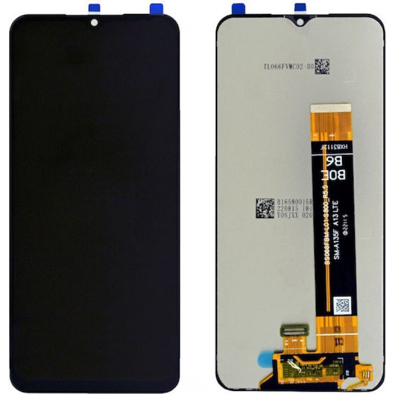 Αυθεντική Οθόνη Samsung Galaxy A13 4G SM-A135 Original LCD & Touch Black GH82-28508A/GH82-28653A Service Pack Αυθεντική Οθόνη Samsung Galaxy A13 4G SM-A135 Original LCD & Touch Black GH82-28508A/GH82-28653A Service Pack