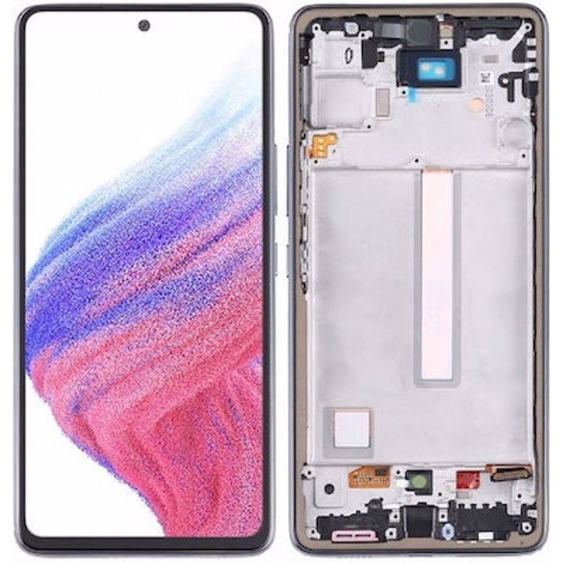 Οθόνη Samsung Galaxy A53 5G SM-A536 OLED & Touch & Frame Black