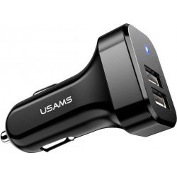 Car Charger Double Port 2 X USB 2.1A 12W Φορτιστής Αυτοκινήτου Usams C13