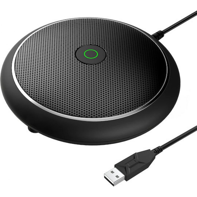 Μικρόφωνο Επιτραπέζιο USB Microphone Omni Directional Black CMTECK M003