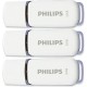 32GB USB 2.0 Stick Flash Drive White Philips Snow FM32FD70B/00 Στικάκι (3 Pack)