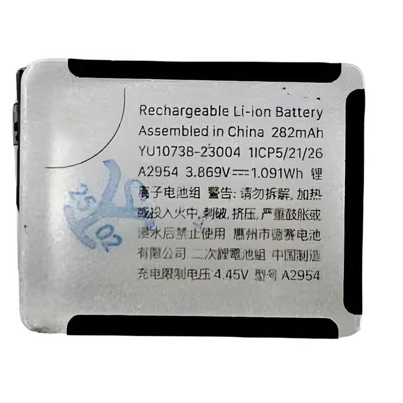 Μπαταρία iWatch Apple Series 9 41mm A2954 OEM Battery 282mah