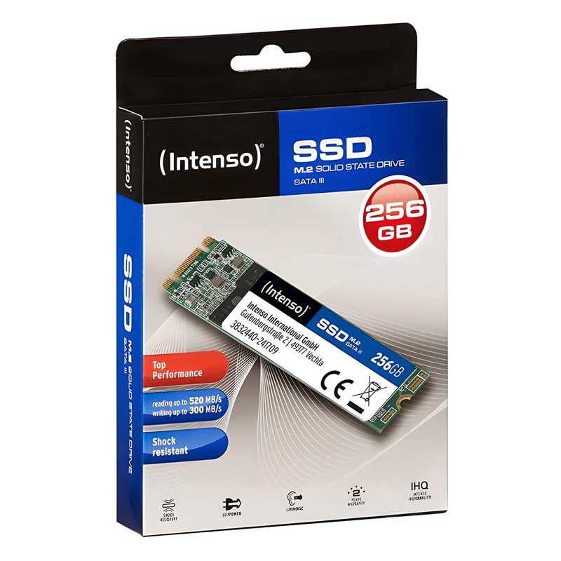 256GB Σκληρός Δίσκος Intenso Top Hard Disk M.2 SATA III 2.5 SSD 3832440
