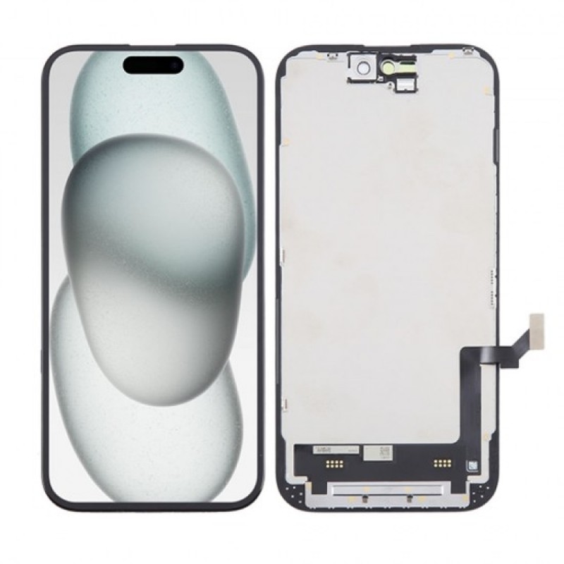 Οθόνη iPhone 15 LCD & Touchscreen Incell JH FHD Changeable IC Black i15