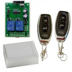 Kit 433Mhz 12V & 2 X Remote Control Garage Door KG12v Πλακέτα & 2 Χ Τηλεχειριστήρια Γκαραζόπορτας Kit 433Mhz 12V & 2 X Remote Control Garage Door KG12v Πλακέτα & 2 Χ Τηλεχειριστήρια Γκαραζόπορτας