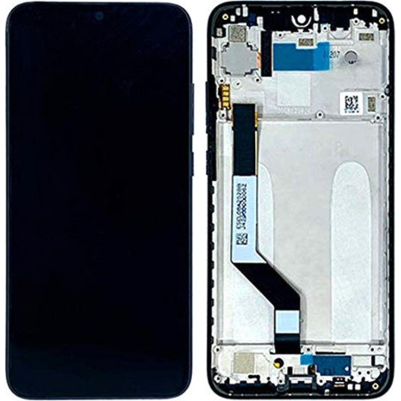 Οθόνη Xiaomi Redmi Note 7 LCD & Touchscreen & Frame Black