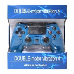 Joypad Double Motor 4 Vibration Controller Blue PS4 Joypad Double Motor 4 Vibration Controller Blue PS4