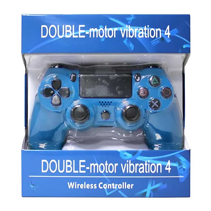 Joypad Double Motor 4 Vibration Controller Blue PS4