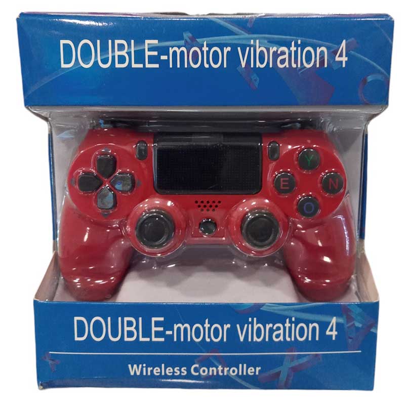Joypad Double Motor 4 Vibration Controller Red PS4 Joypad Double Motor 4 Vibration Controller Red PS4