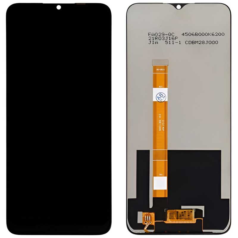 Γνήσια Οθόνη Realme 7i/C17 Global Original LCD & Touchscreen Black Γνήσια Οθόνη Realme 7i/C17 Global Original LCD & Touchscreen Black