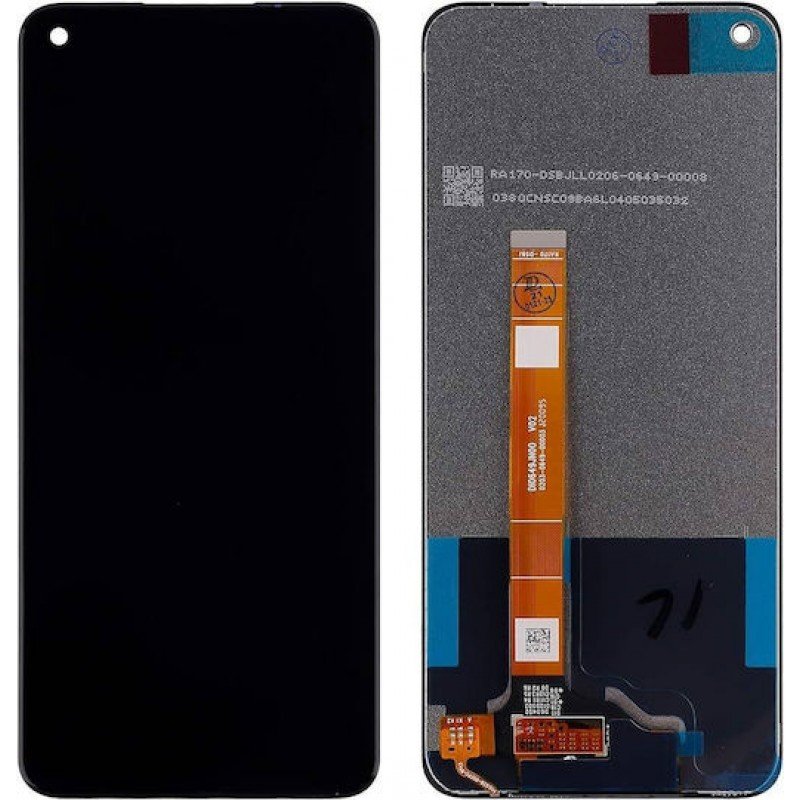 Οθόνη Realme 6/6s/7 4G/Narzo 20Pro /Narzo 30 LCD & Touchscreen Black