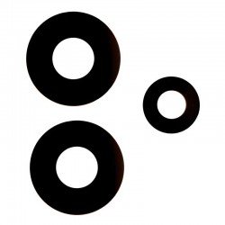 Γνήσιο Γυαλί Πίσω Κάμερας Xiaomi Redmi Note 12 4G Original Back Camera Lens Black