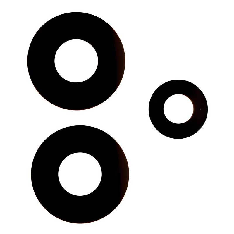 Γνήσιο Γυαλί Πίσω Κάμερας Xiaomi Redmi Note 12 4G Original Back Camera Lens Black