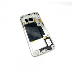 Γνήσια Πλαίσο Ασημί Samsung Galaxy S6 Edge G925 Original Frame Silver 
