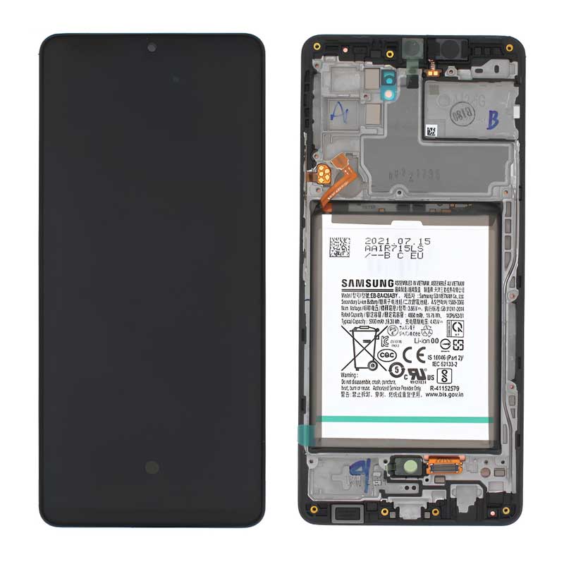 Γνήσια Οθόνη Samsung Galaxy A42 5G A426 Original LCD & Touch & Frame & Battery Black GH82-24480A Service Pack Γνήσια Οθόνη Samsung Galaxy A42 5G A426 Original LCD & Touch & Frame & Battery Black GH82-24480A Service Pack