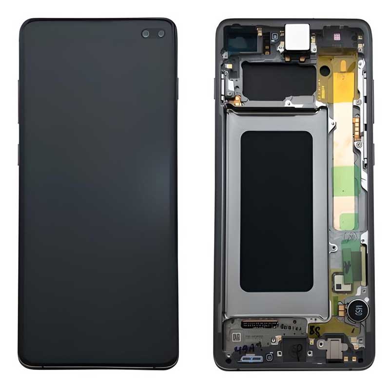Οθόνη Samsung Galaxy S10 Plus SM-G975F LCD & Touch & Frame Black