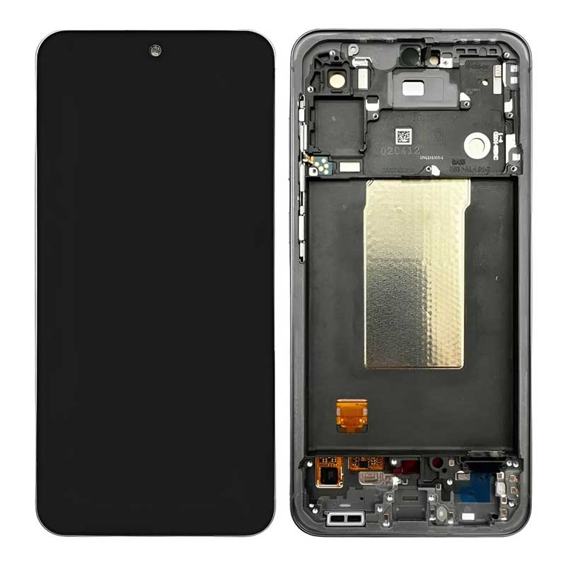 Γνήσια Οθόνη Samsung Galaxy A56 5G A566 Original LCD & Touch & Frame Black-Graphite GH82-36829A Service Pack