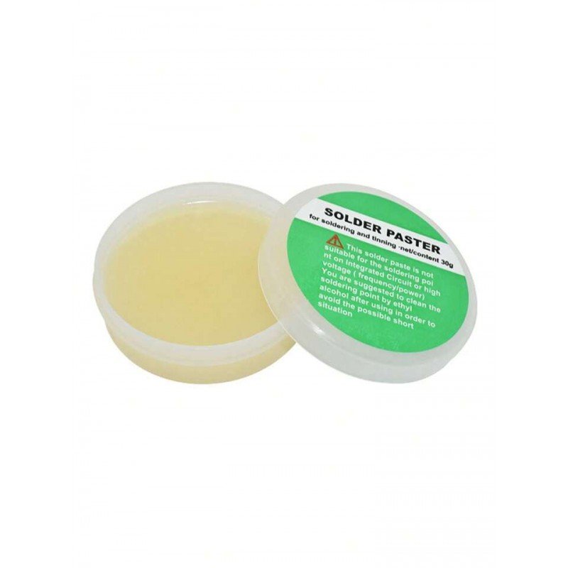 Flux Soldering Paste Creme 30gr Αλοιφή Κόλλησης Για Κολλητήρια Flux Soldering Paste Creme 30gr Αλοιφή Κόλλησης Για Κολλητήρια