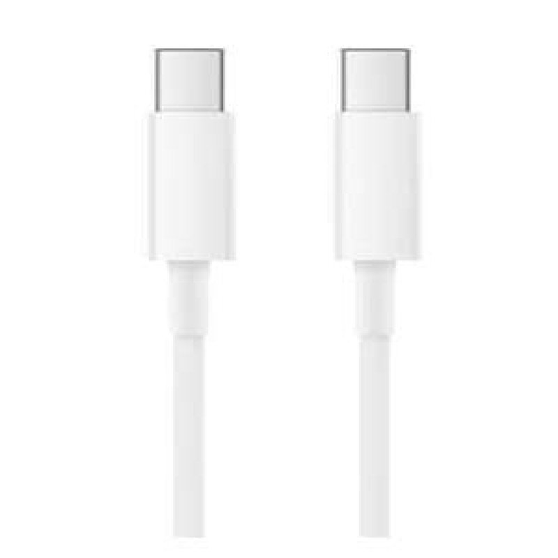 Φορτιστής Πρίζας Quick Power Charger GaN PD+QC 2 x USB Type C & 1 x USB A 5V-12V 65W White & Cable Type C T6530NWEGGB