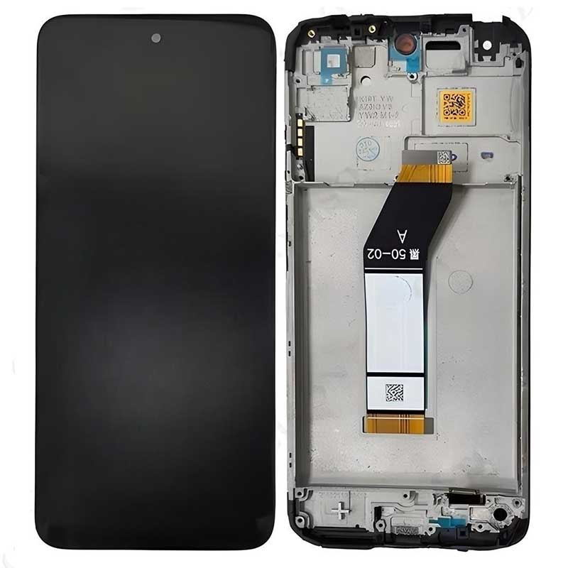 Οθόνη Xiaomi Redmi 10 Prime 2022 OEM LCD & Touch & Frame Black