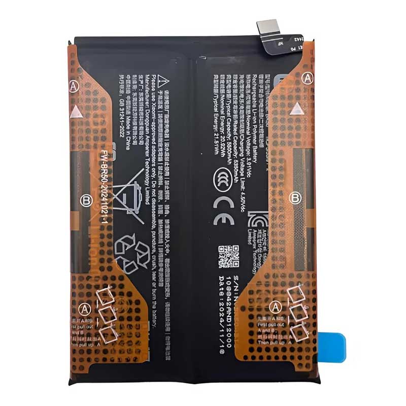 Γνήσια Μπαταρία Xiaomi Redmi Note 14 4G BR50 Original Battery Service Pack