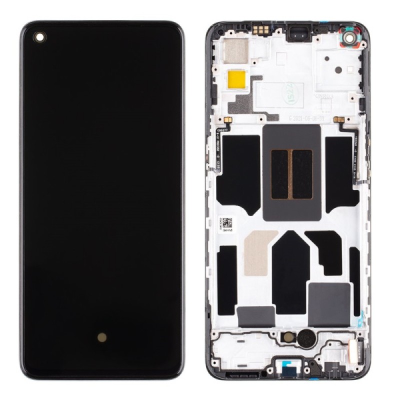 Οθόνη Realme GT Master 5G RMX3360/RMX3363 LCD & Touchscreen & Frame  Black