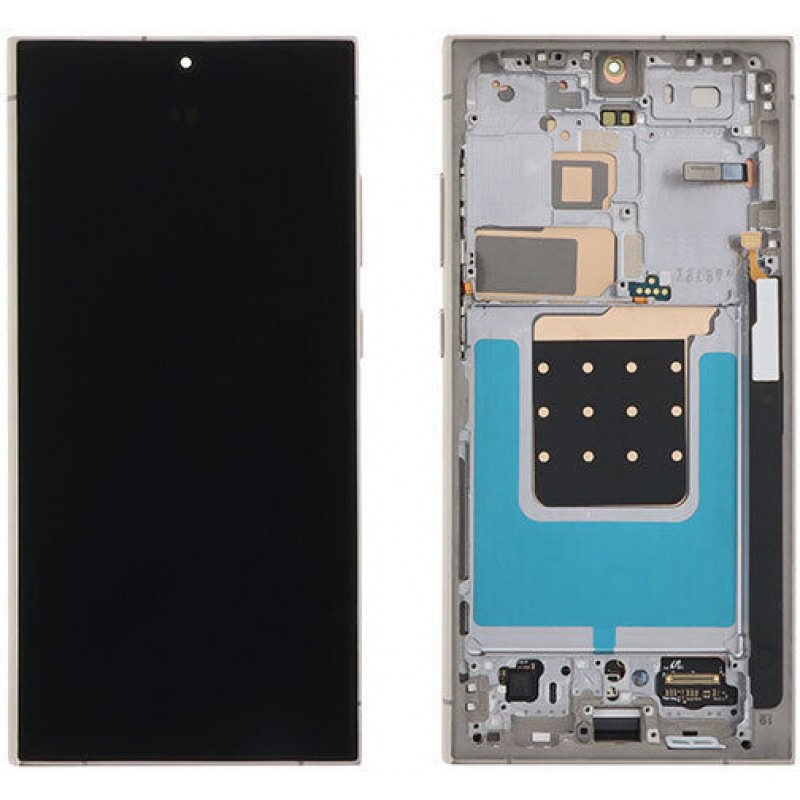 Οθόνη Samsung Galaxy S24 Ultra 5G SM-S928 Soft Oled & Touch & Frame Black