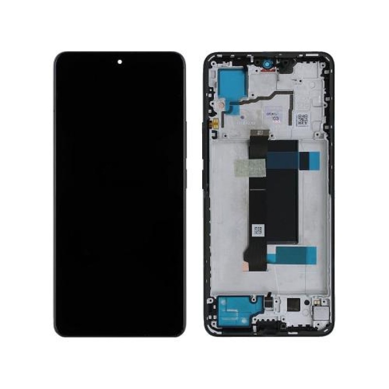 Οθόνη Xiaomi Redmi Note 13 Pro 5G/Poco X6 Original LCD & Touch & Frame Black