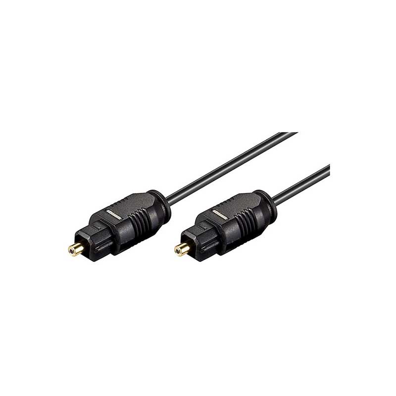 Optical Audio Cable Toslink 0.5m M-M Goobay 50563 Οπτική Ίνα