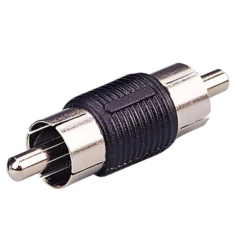 Adapter RCA Male To RCA Male AC-064 Μούφα Σύνδεσης AD055A