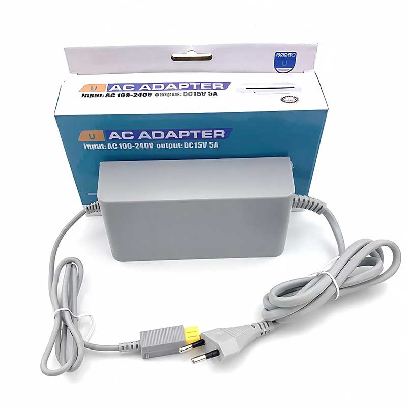 Nintendo Wii-U AC Adapter Input AC 100-240V Output DC15V 5A Τροφοδοτικό Για Nintendo Wii-U