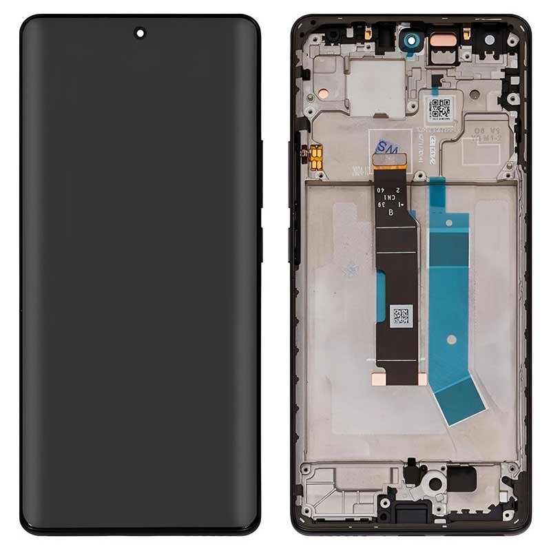 Οθόνη Xiaomi Redmi Note 14 Pro 4G Original LCD & Touchscreen & Frame Black