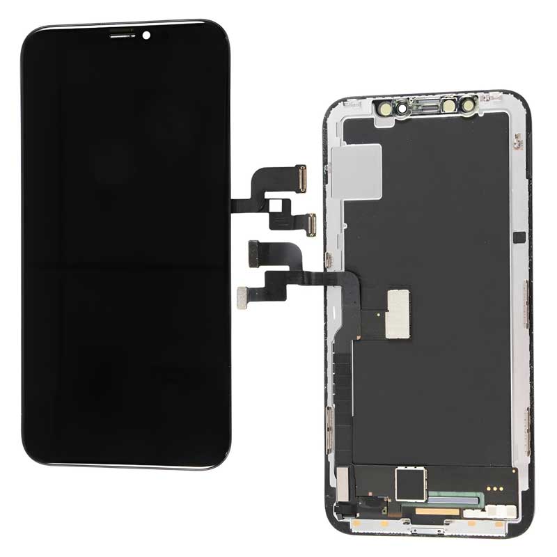 Οθόνη iPhone X LCD & Touchscreen JH FHD Black Οθόνη & Τζάμι Αφής Μαύρη iX