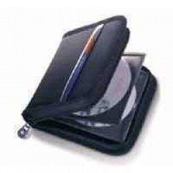 ΘΗΚΗ ΥΦΑΣΜΑΤΙΝΗ 24 CD/DVD WALLET AVEC