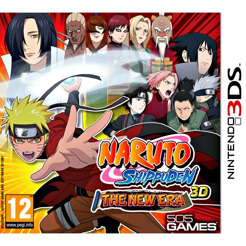 NARUTO SHIPPUDEN THE NEW ERA 3D (3DS)