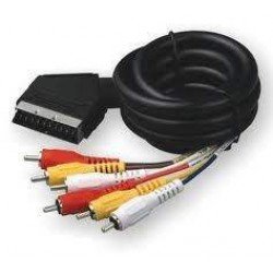 Καλώδιο Εικόνας Scart Cable To 6 x RCA 1.5m Scart 11