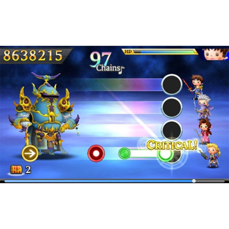 THEATRHYTHM FINAL FANTASY: CURTAIN CALL (3DS)