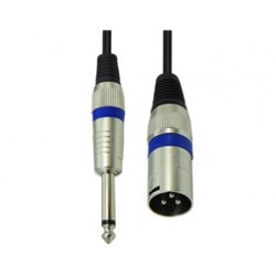 Jack 6.3 Male Mono To Canon XLR Male Cable 1.5m Victronic T1902-024 Καλώδιο Ήχου Jack 6.3 Male Mono To Canon XLR Male Cable 1.5m Victronic T1902-024 Καλώδιο Ήχου
