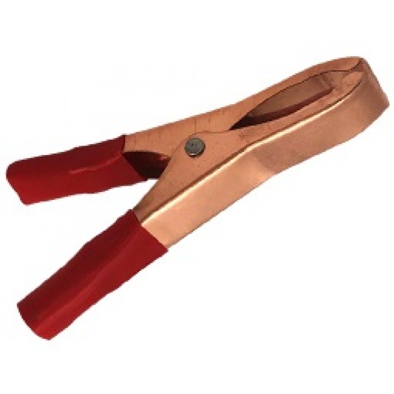 Ακροδέκτης Κροκοδειλάκι Ρεύματος-Μπαταρίας Κόκκινος Alligator Battery Clip 100mm Red 50Am Ακροδέκτης Κροκοδειλάκι Ρεύματος-Μπαταρίας Κόκκινος Alligator Battery Clip 100mm Red 50Am