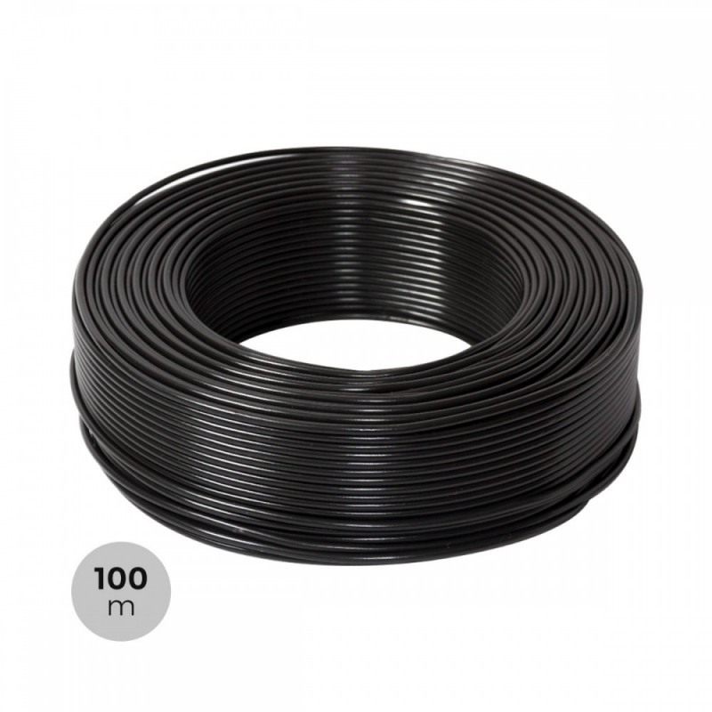 UTP Ethernet Cable 100m Black Cat 6 Pet Outdoor Καλώδιο Δικτύου Μαύρο 620