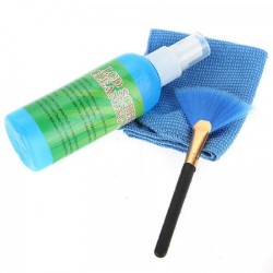 EXPERT CLEANING KIT LIQUID & TOWEL & BRUSH ΚΑΘΑΡΙΣΤΙΚO ΥΓΡΟ-ΠΑΝΑΚΙ-ΒΟΥΤΤΣΑΚΙ 17004