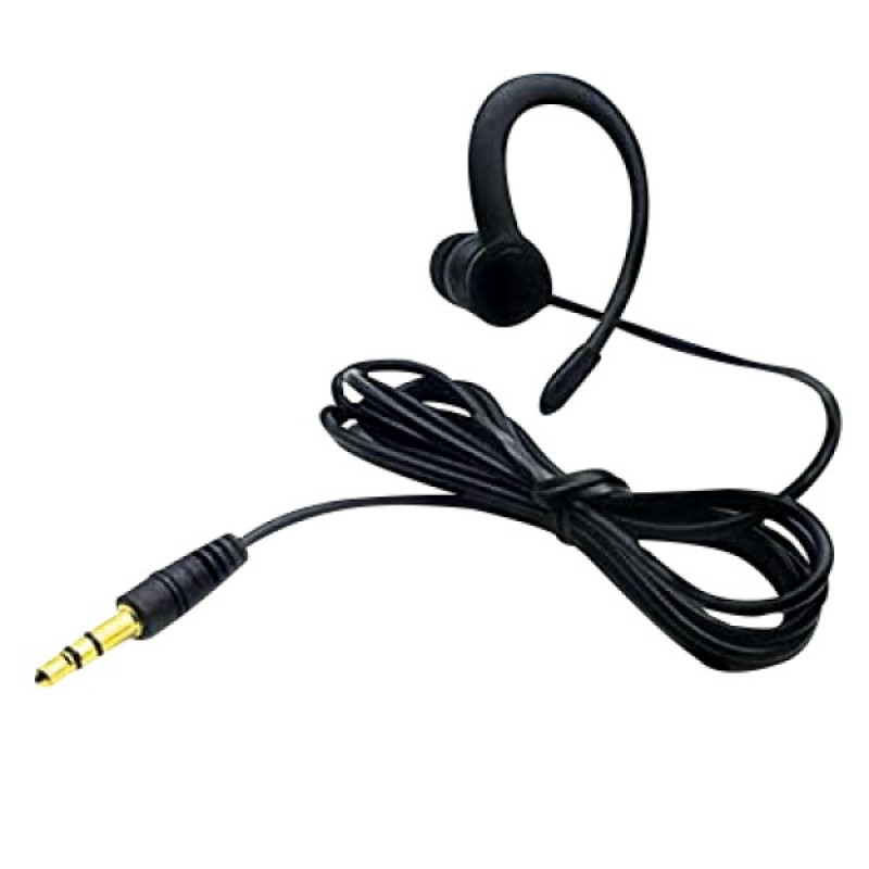 Ακουστικό & Μικρόφωνο Μονοφωνικό Μαύρο Headset & Microphone Handsfree Earphone Mono On-Off Black