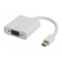 Display port Mini Male 0.20m To VGA Female White CAB-DP067 Display port Mini Male 0.20m To VGA Female White CAB-DP067